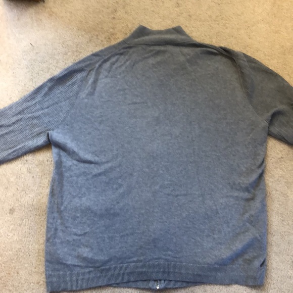 GQ Calvin Klein XL zip-up sweater - Picture 3 of 3